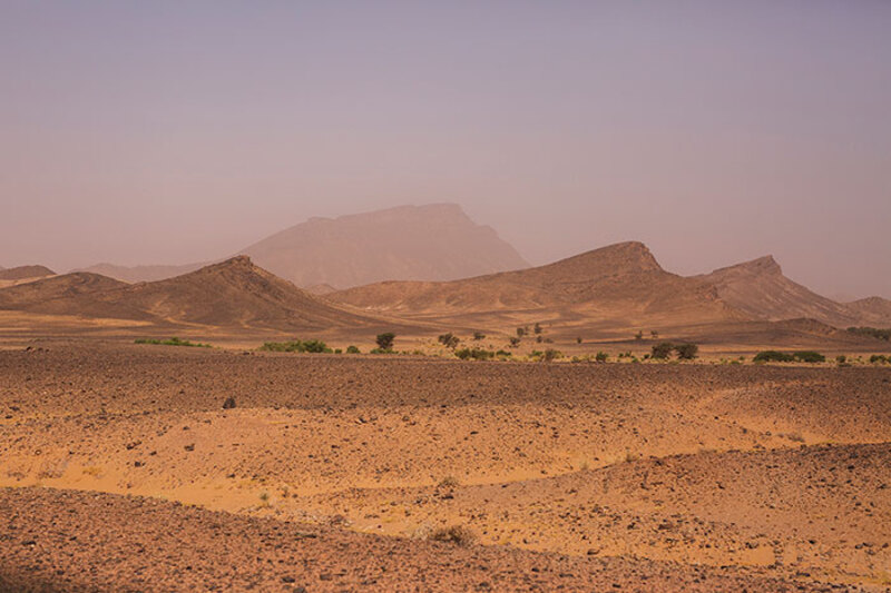 Il magnifico paesaggio marocchino