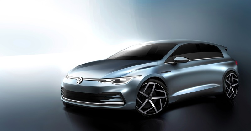 Volkswagen Golf 8: sar&agrave; presentata il 24 ottobre. I primi bozzetti ufficiali