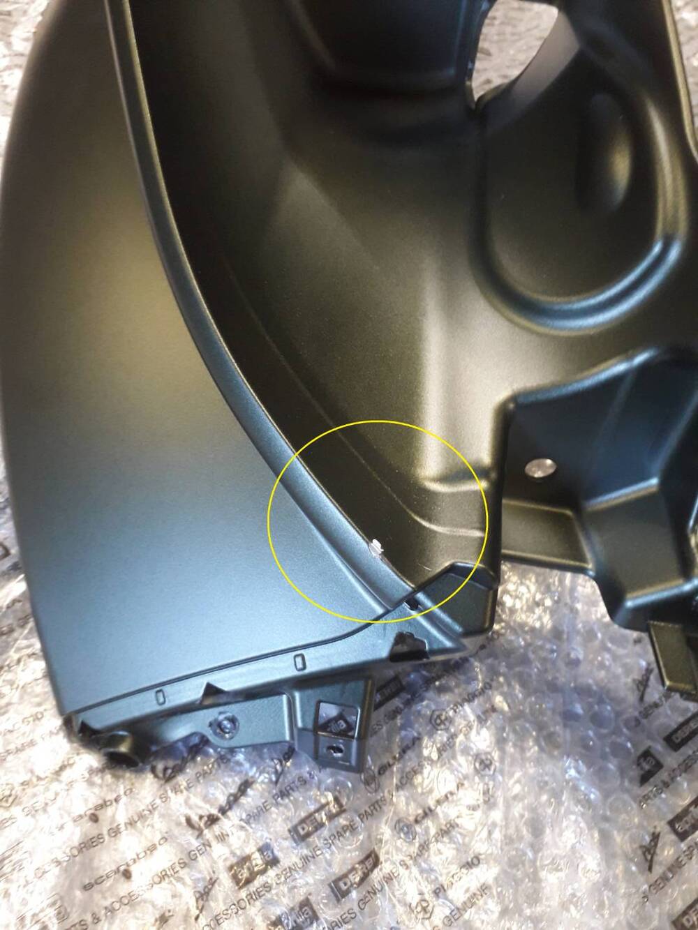 SCUDO ANTERIORE NEW PIAGGIO MP3 VERDE OPACO (6)