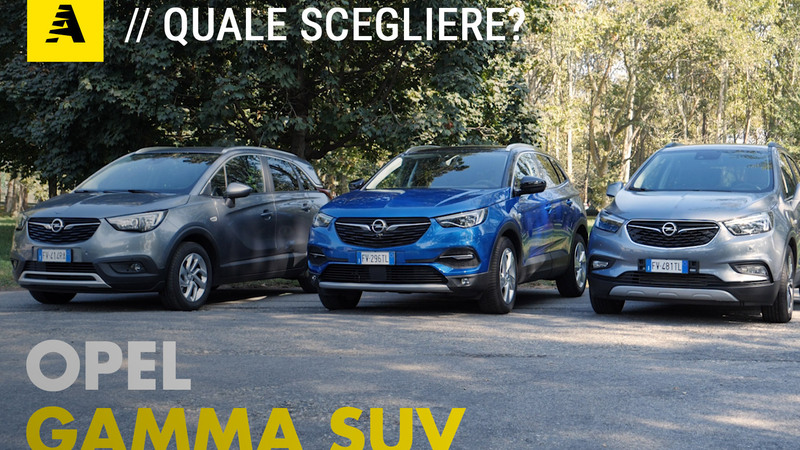 Gamma SUV Opel | Quale scegliere? [video]