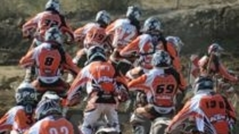 Motocross: conclusa la quinta prova del trofeo KTM