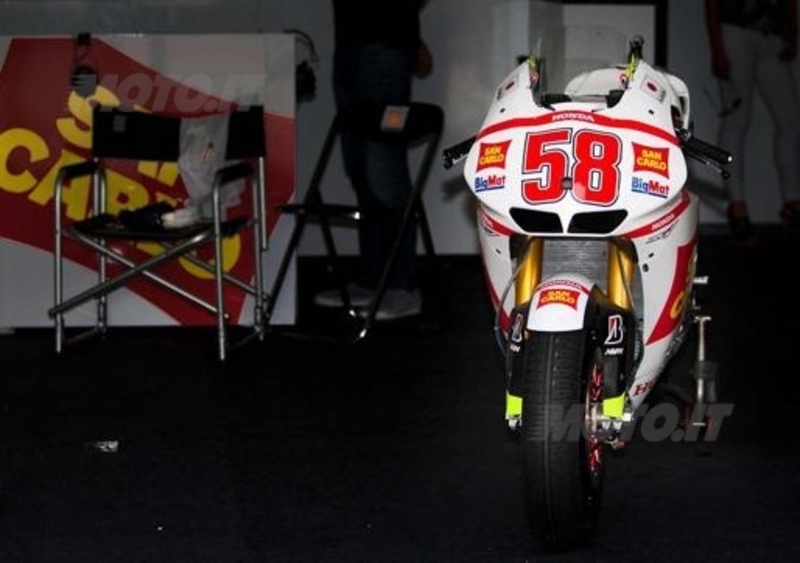 Un &quot;minuto di casino&quot; per Simoncelli