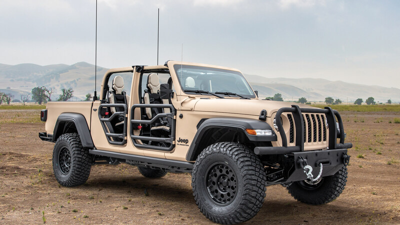 Jeep Gladiator XMT, la Gladiator per l&rsquo;esercito USA