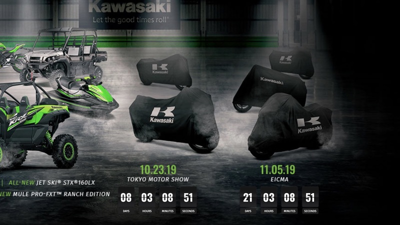 Kawasaki: cinque novit&agrave; fra EICMA e Tokyo