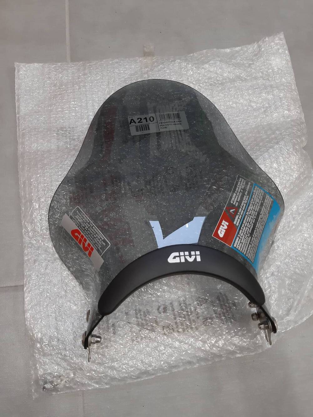 SPOILER UNINERSALE PER MOTO NAKED GIVI