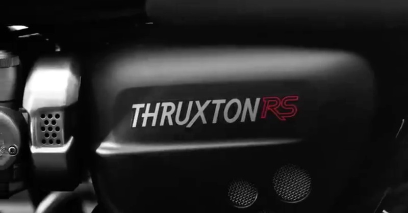 Nuova Triumph Thruxton RS, arriva a EICMA 2019