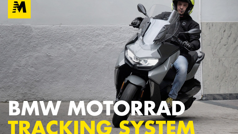 BMW Motorrad Tracking System: la prova di Andrea Galeazzi