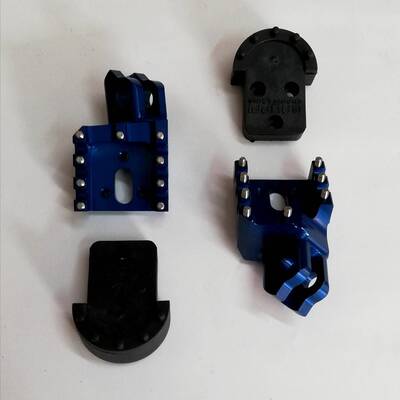 Pedane Motard in Ergal Kawasaki KXF 450 08-14 Gruppi Enginering