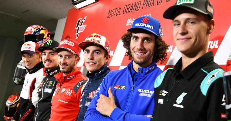 MotoGP 2019. I commenti dei piloti alla vigilia del GP del Giappone