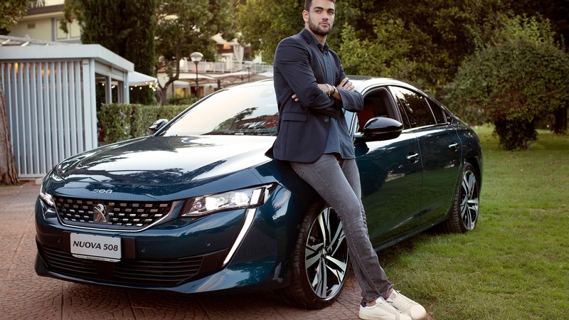 Una Peugeot 508 per Matteo Berrettini