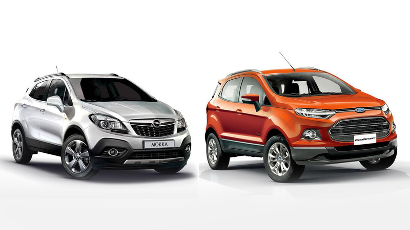 Quale comprare, Confronto: Opel Mokka Cosmo 1.4 Turbo Ecotec Vs Ford Ecosport 1.0 Ecoboost Titanium S