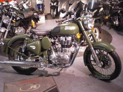 Royal Enfield Bullet 500 Classic EFI - Battle Green (2011 - 16) nuova