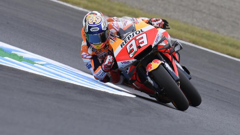 MotoGP 2019. Marc Marquez in pole position a Motegi