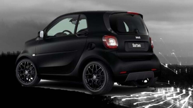 smart fortwo Berlin Black, la serie speciale total black