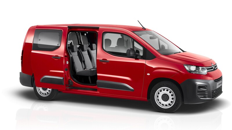 Citro&euml;n Berlingo Van: disponibile anche con doppia cabina