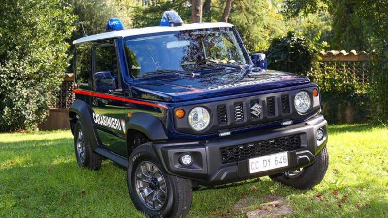 Suzuki Jimny, 10 esemplari per i Carabinieri