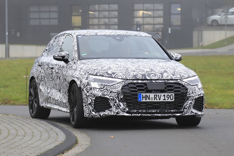 Audi RS3 2020, le foto spia