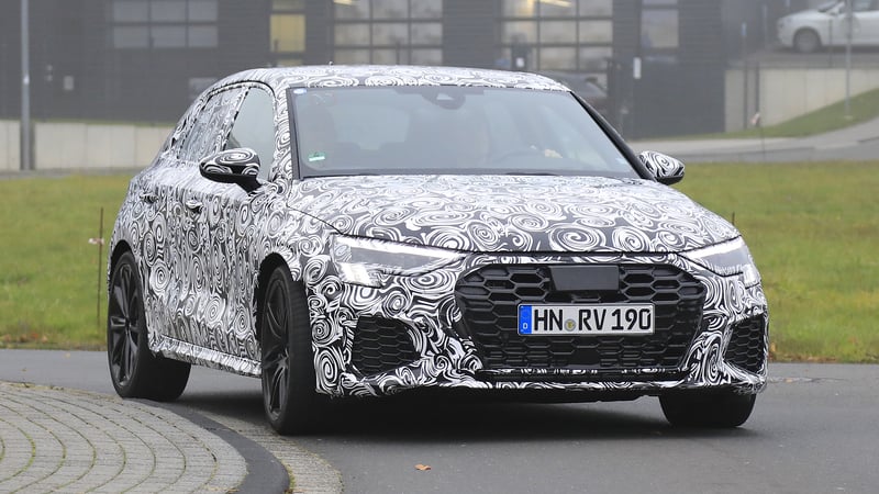 Audi RS3 2020, le foto spia