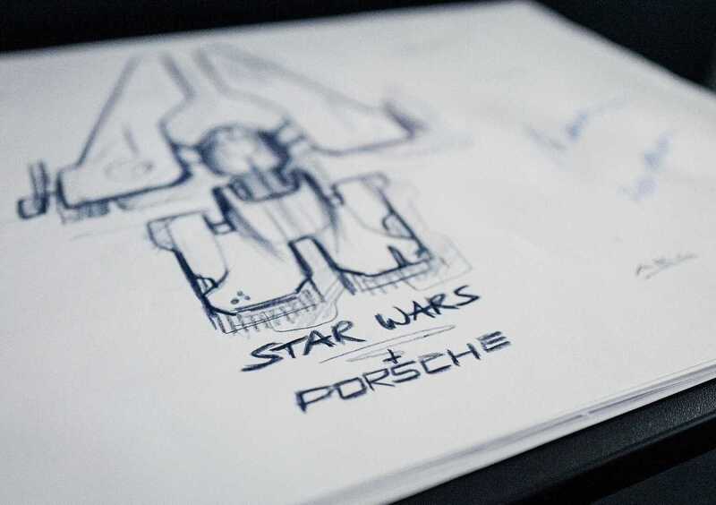 Porsche, un&#039;astronave per Star Wars: L&#039;ascesa di Skywalker