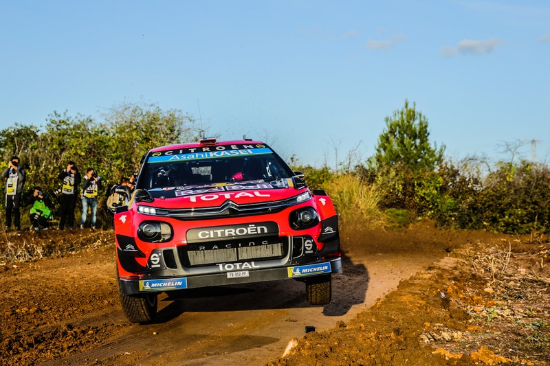 WRC 2019. Spagna Catalunya. Appena partiti. Messaggio Meeke (Toyota)