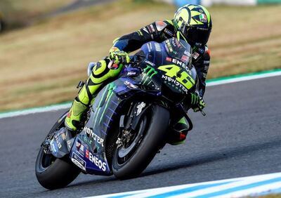 MotoGP 2019 Australia. Rossi: “Va meglio del previsto”