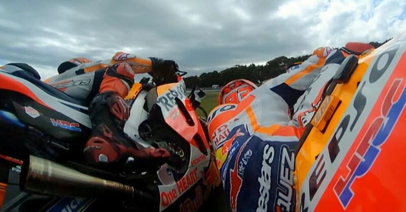 MotoGP Australia. Scintille fra Marquez e Lorenzo