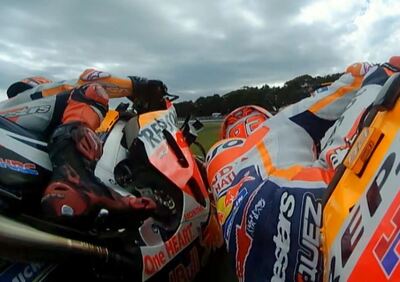 MotoGP Australia. Scintille fra Marquez e Lorenzo