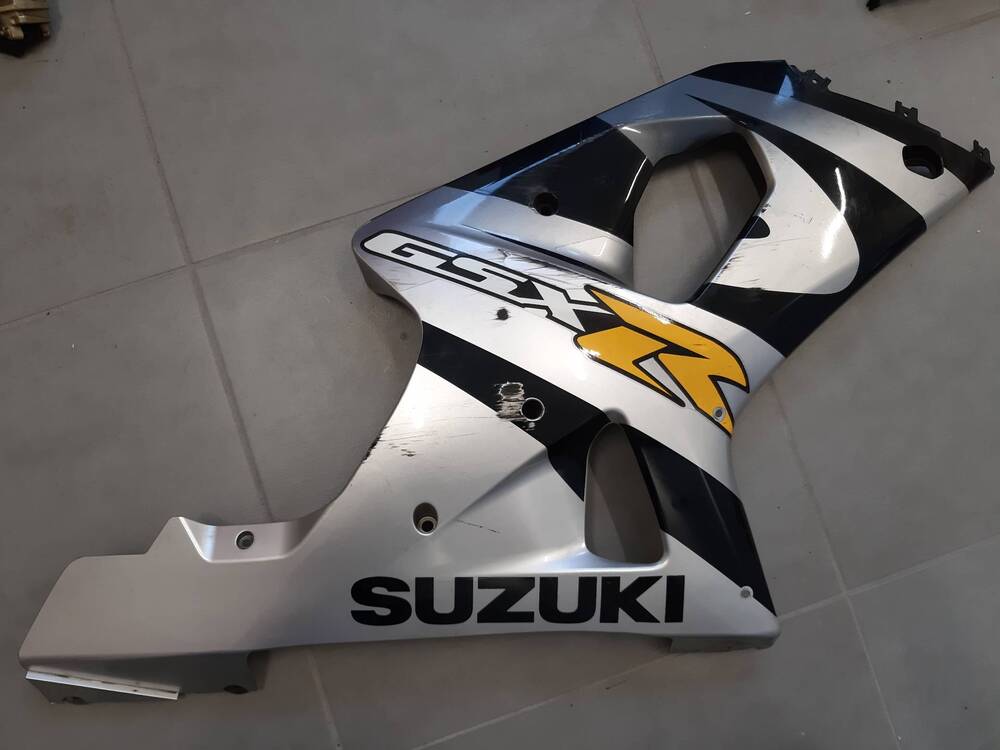 Carena dx suzuki gsx-r 1000 2001 nero/grigio