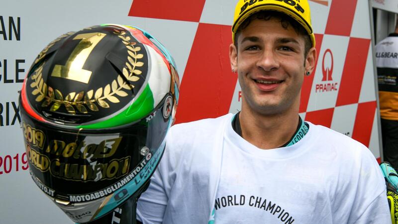 Moto3. Lorenzo Dalla Porta campione del mondo 2019: &quot;Per mia nonna e mio pap&agrave;&quot;