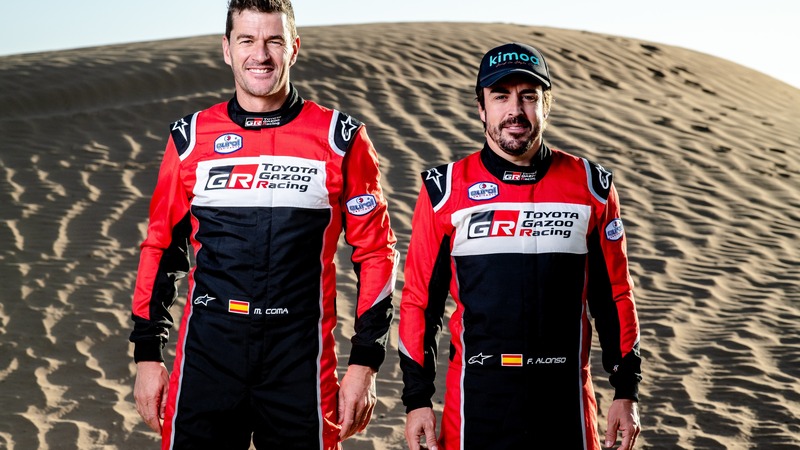 Dakar 2020. Toyota Gazoo Racing. Marc Coma dice di Fernando Alonso