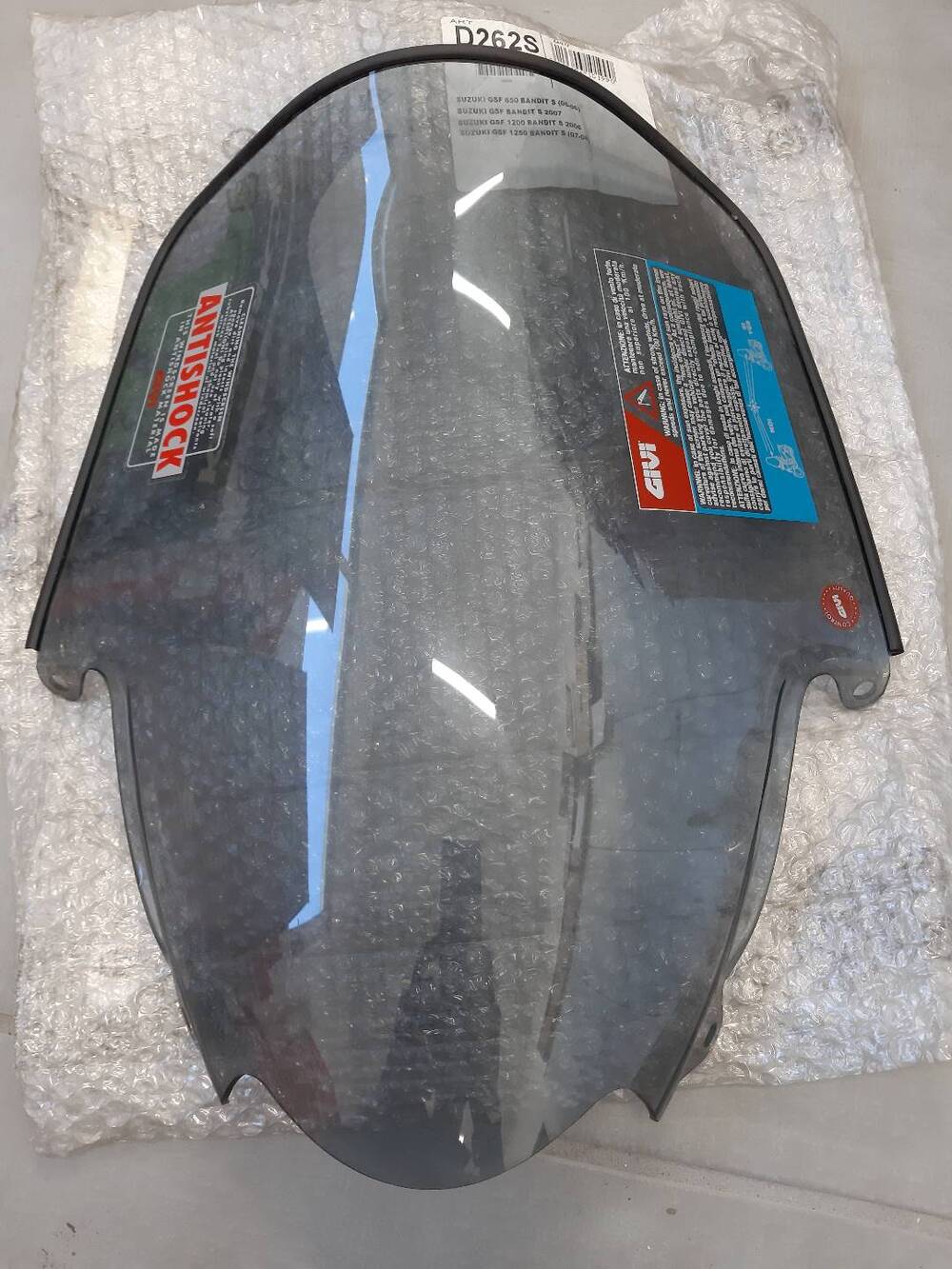 CUPOLINO FUME' SUZUKI GSF Givi (2)