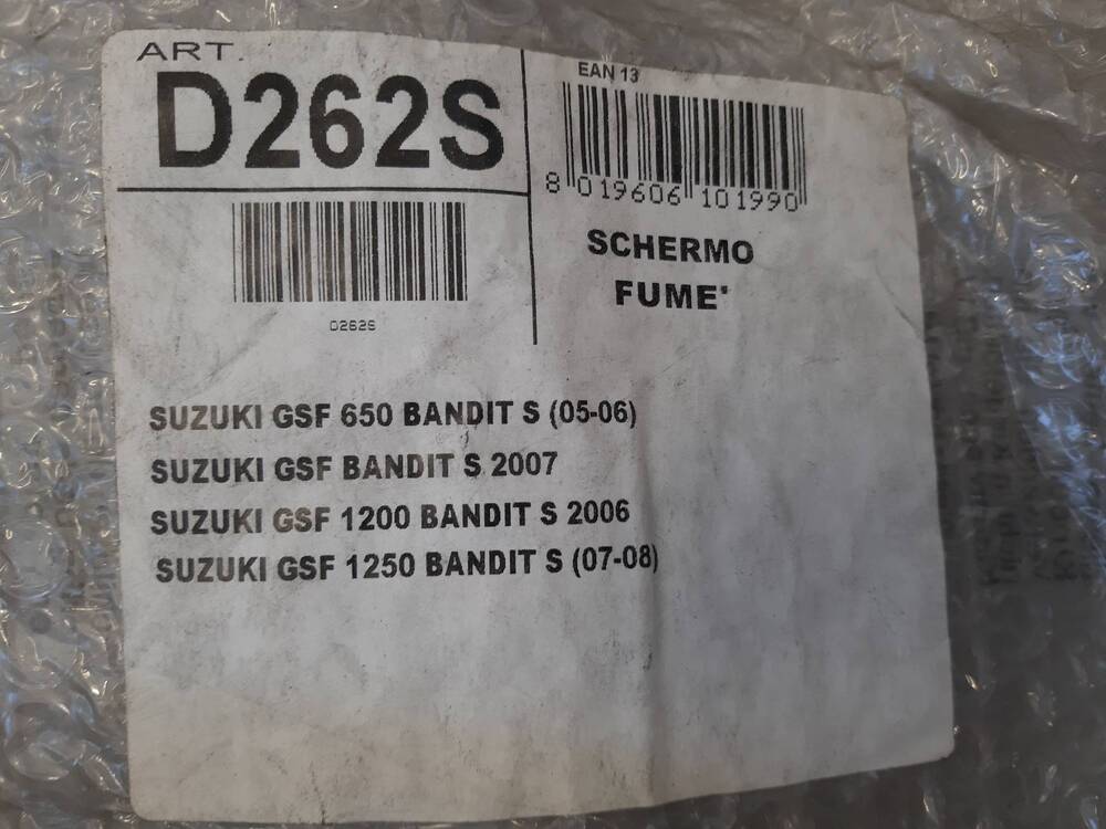 CUPOLINO FUME' SUZUKI GSF Givi (3)