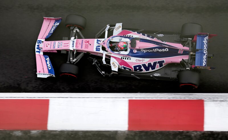 Settimo posto per l&#039;idolo di casa, Sergio Perez, in Messico