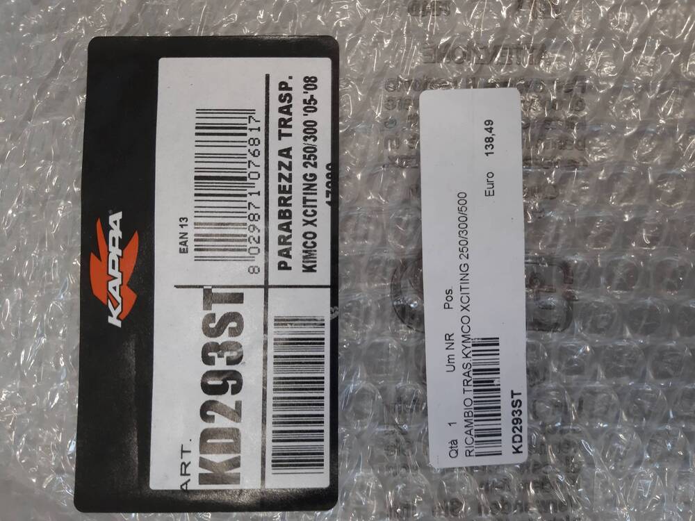 Parabrezza per Kymco 250/300 kappa (5)