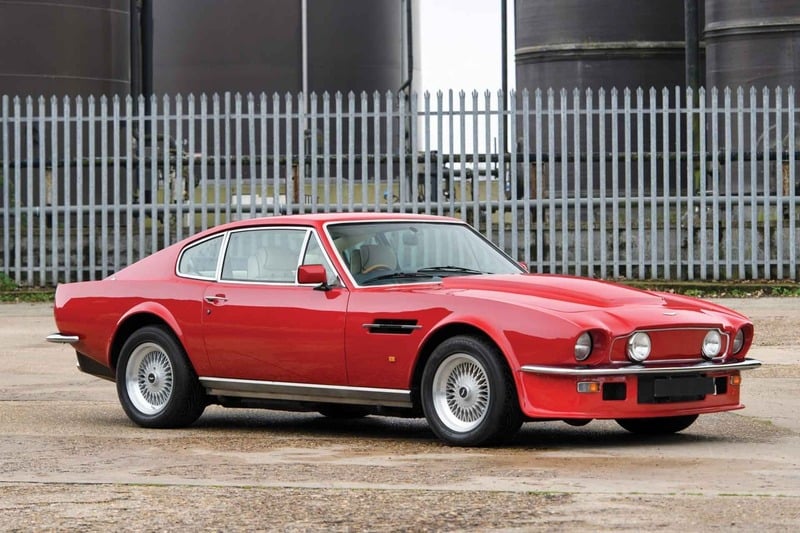 Aston Martin V8 Vantage Volante: all&rsquo;asta un esemplare del 1988