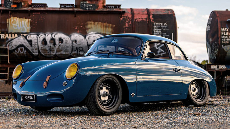 Porsche 356B Notchback: un raro esemplare del 1962 restaurato e personalizzato