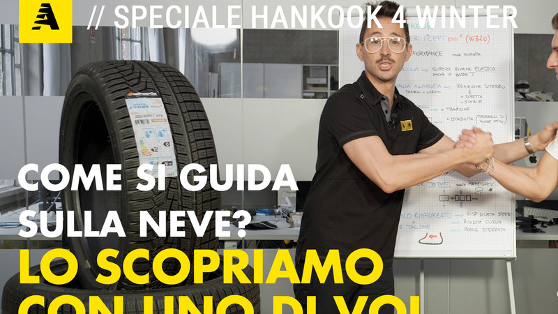 Hankook 4 Winter: il nostro lettore pronto al corso guida con Winter i*cept evo2 [Video]