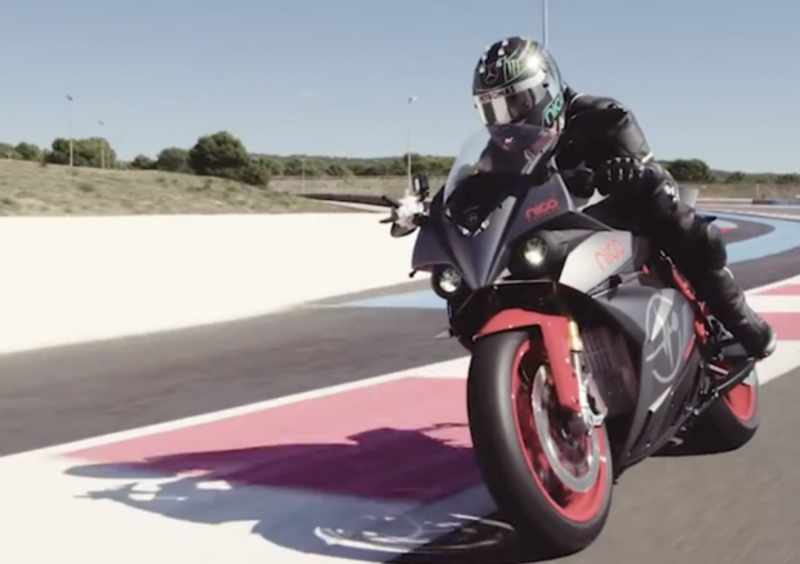 Energica Ego 2020 in pista con Nico Rosberg al Paul Ricard