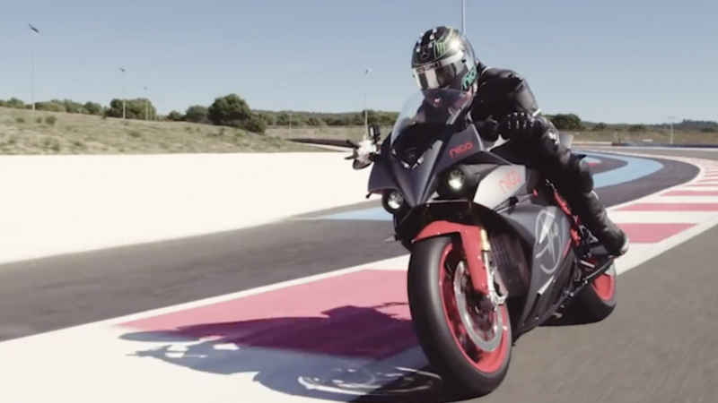 Energica Ego 2020 in pista con Nico Rosberg al Paul Ricard