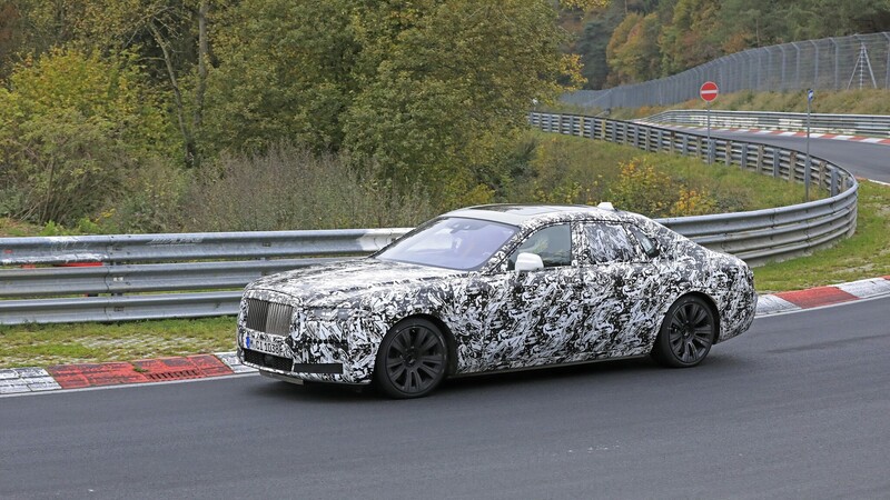 Rolls-Royce Ghost: la nuova generazione al Ring [Foto spia]