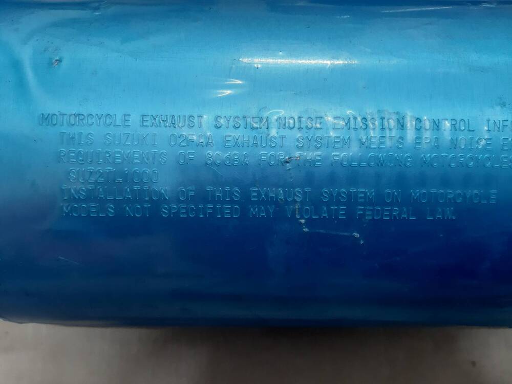 SILENZIATORE SUZUKI TL 1000/ SV DX (4)