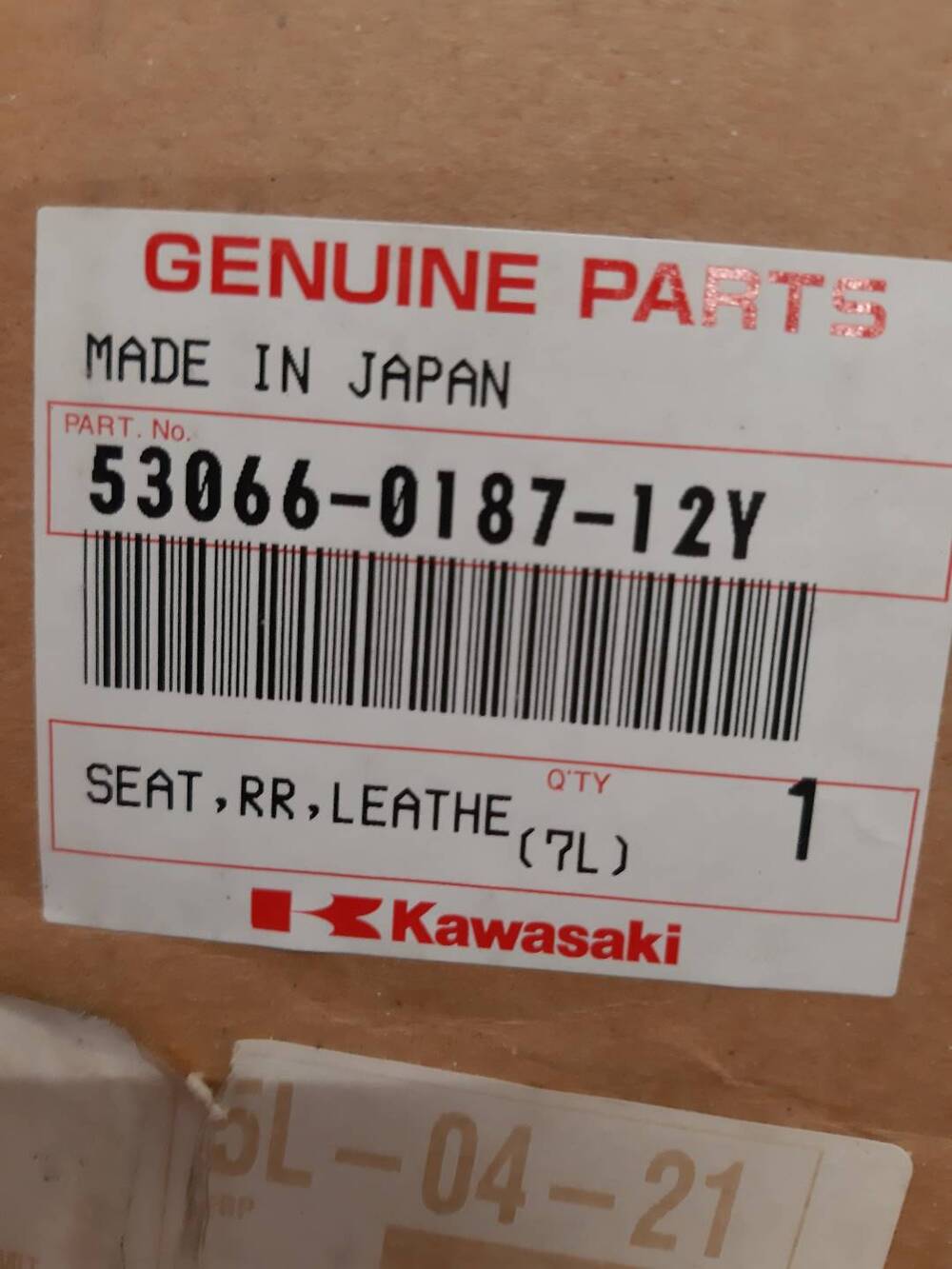 Sella posteriore Kawasaki Ninja 600 - 2007/2008 (2)