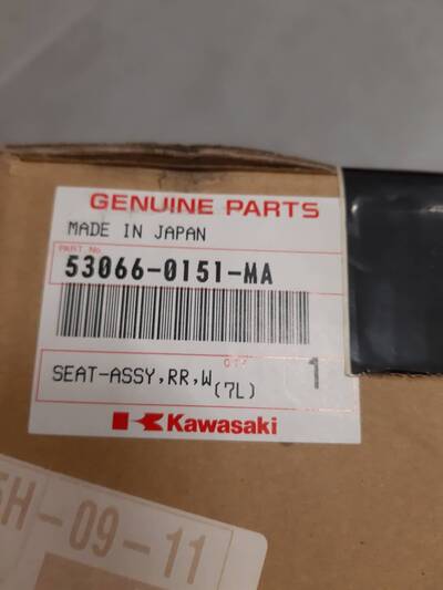 Sella posteriore Kawasaki Ninja ZX 1000 2006/07