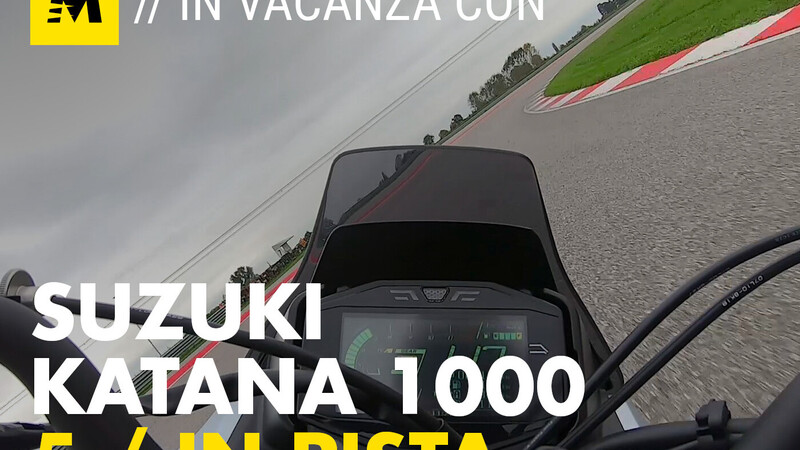 In vacanza con la Suzuki Katana. 5 / In pista