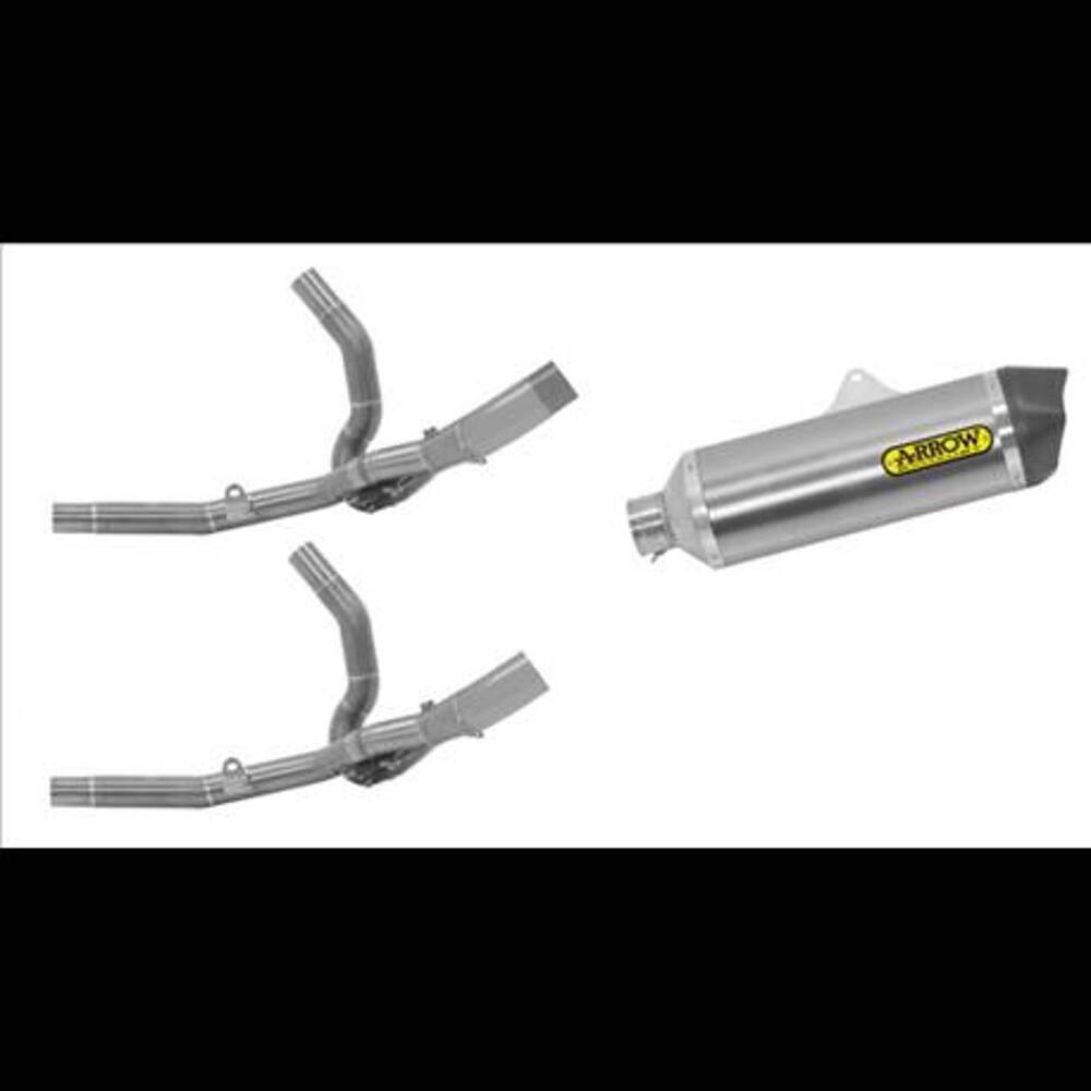 COLLETTORI ARROW V STROM 650 '17/19 (2)