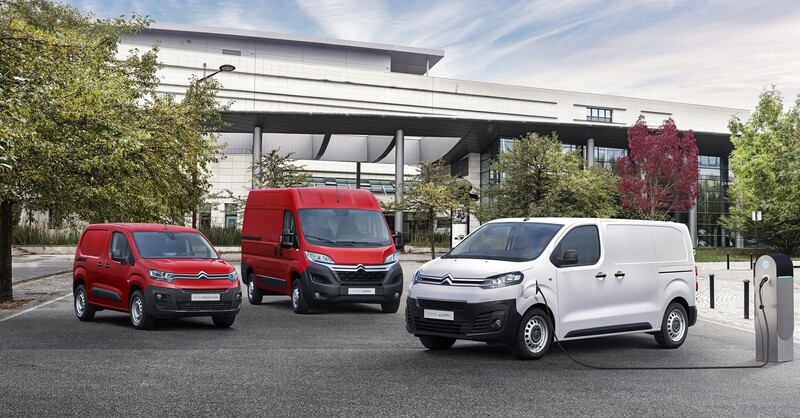 Citro&euml;n Jumpy, Jumper e Berlingo Van diventano elettrici