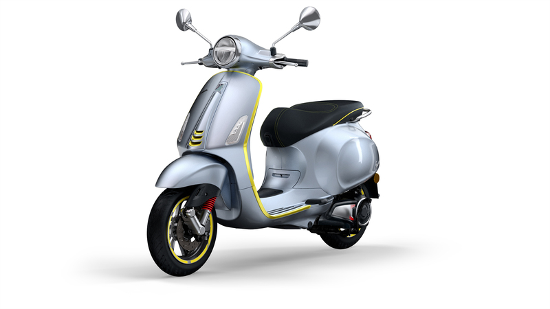 Vespa Elettrica 70 km/h presentata a EICMA 2019. Foto e dati