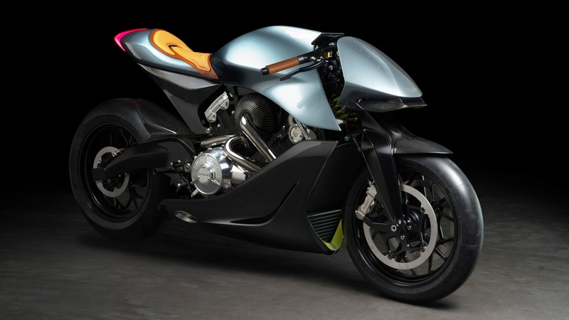 AMB 001, la moto di Aston Martin presentata a EICMA 2019