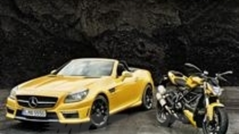 Mercedes-Benz SLK 55 AMG Streetfighter Yellow