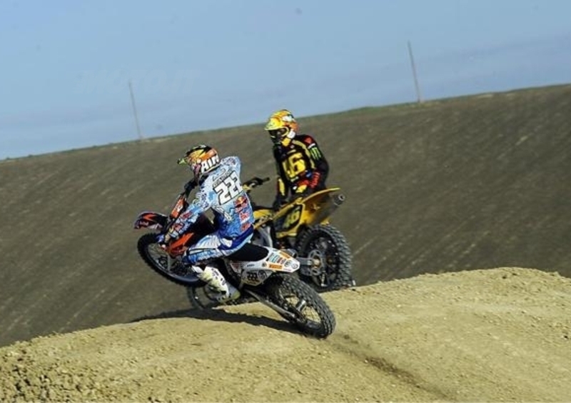 Primi test di collaudo per Rossi al ranch &quot;La Biscia&quot;